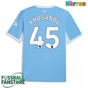 Manchester City Abdukodir Khusanov #45 Replik Heimtrikot 2026-27 Kurzarm